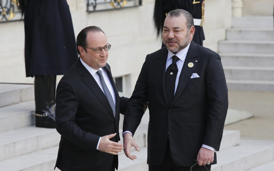 François Hollande et Mohammed VI. D. R.